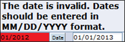 applicant error